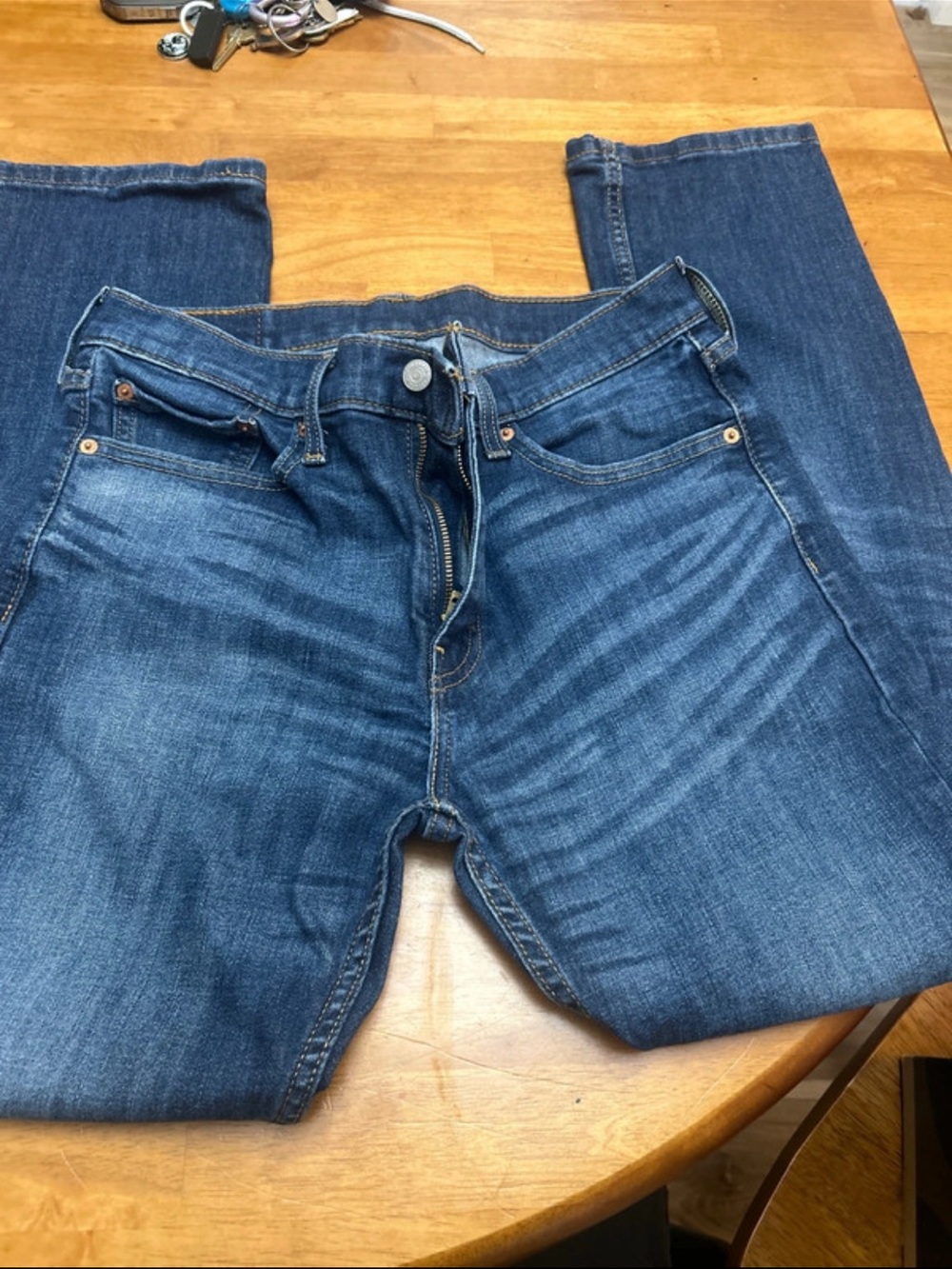 Men's Levis Blue Denim Jeans